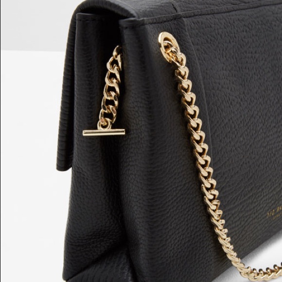 Ted Baker Parson Bag Soft Black Leather Purse - Picture 3 of 8